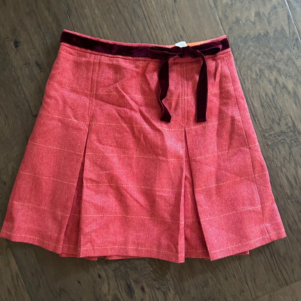 J crew wool skirt